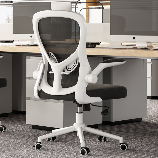 Inbox Zero Ergonomic Polyurethane Task Chair & Reviews Wayfair